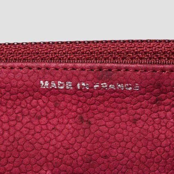 Chanel Red Quilted Matte Caviar Leather 2.55 Reissue WOC Clutch Bag - Picture 12 of 12
